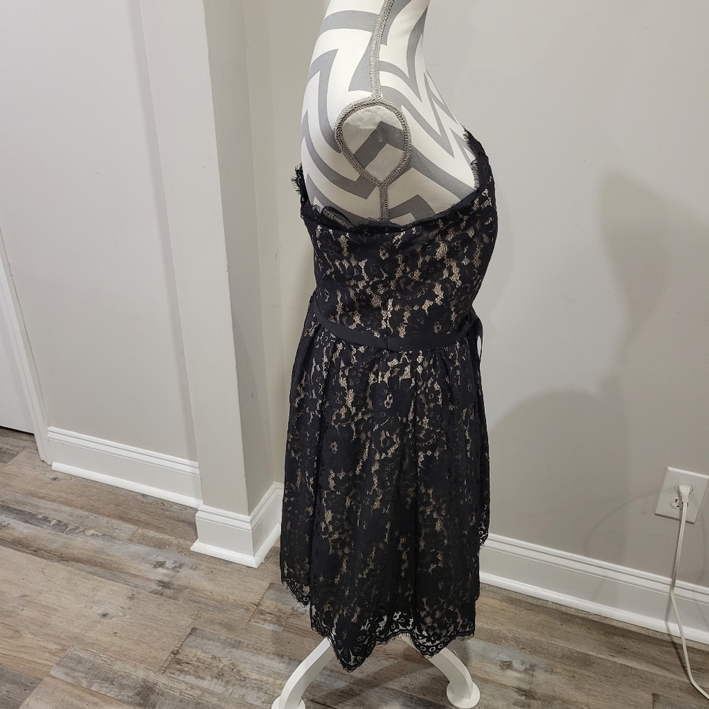 Robert Rodriguez Fit & Flare Lace Dress SZ 10 - Picture 4 of 6